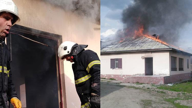 Eşiyle tartıştı, evi yaktı İtfaiye ekiplerine verdiği cevap şaşkına çevirdi