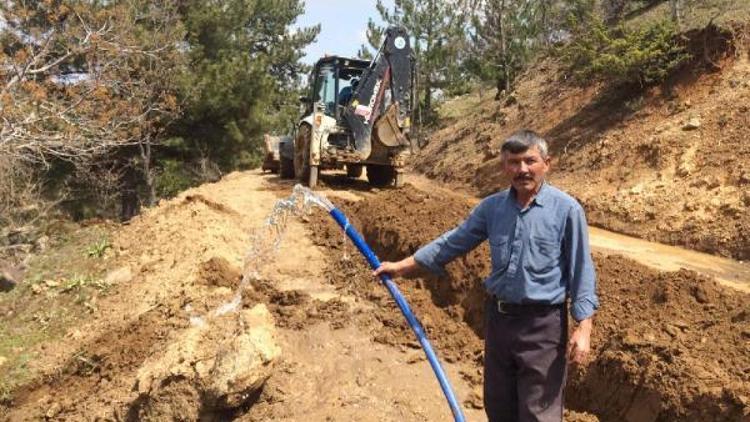 Kovancı Mahallesindeki isale hattı yenileniyor