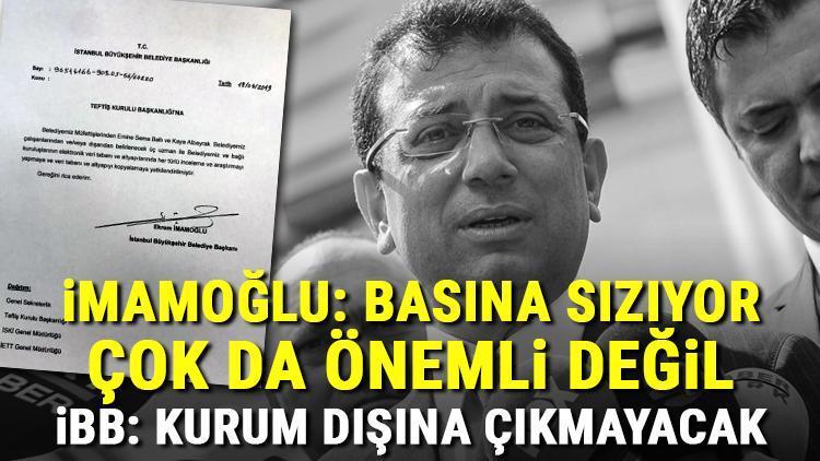 İmamoğlunun veri kopyalama genelgesi: Devlet güvenliği açısından risk