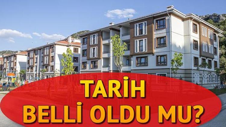 TOKİ kura çekilişleri ne zaman yapılacak Tarih belli oldu mu