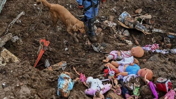 Kolombiyada toprak kayması felaketi