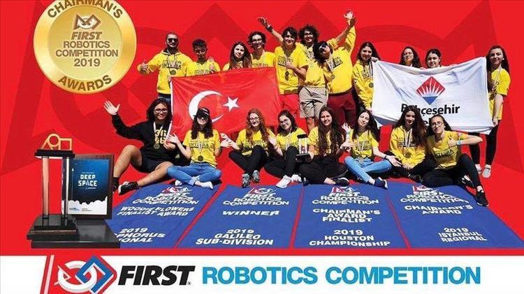 Türk robotik takımı ABDde şampiyonluğa yürüdü