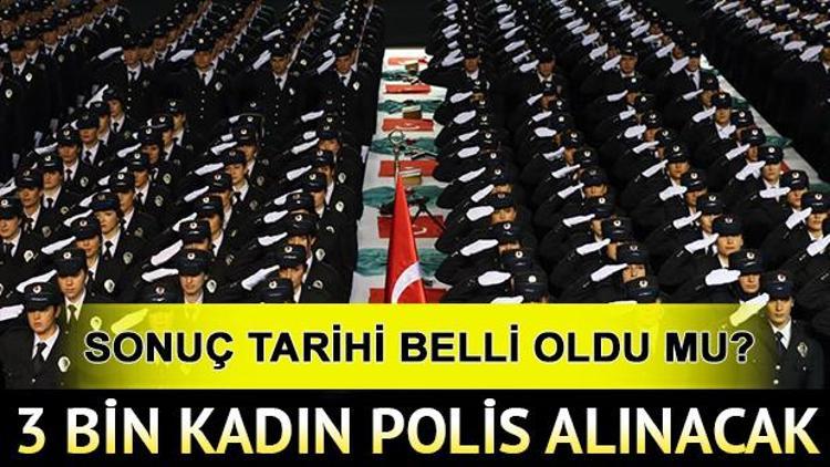 POMEM kadın polis alımı başvuru sonuçları ne zaman açıklanacak