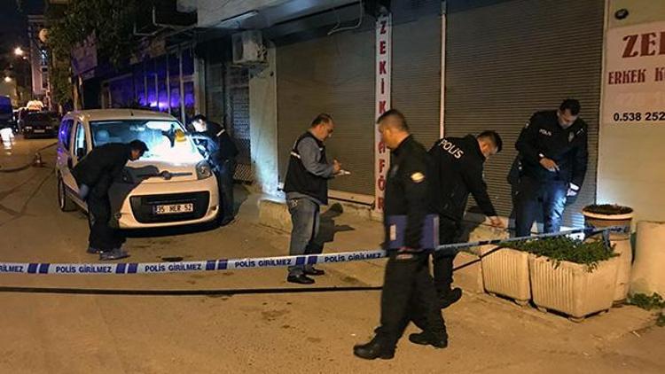 İzmirde sokak ortasında kanlı infaz