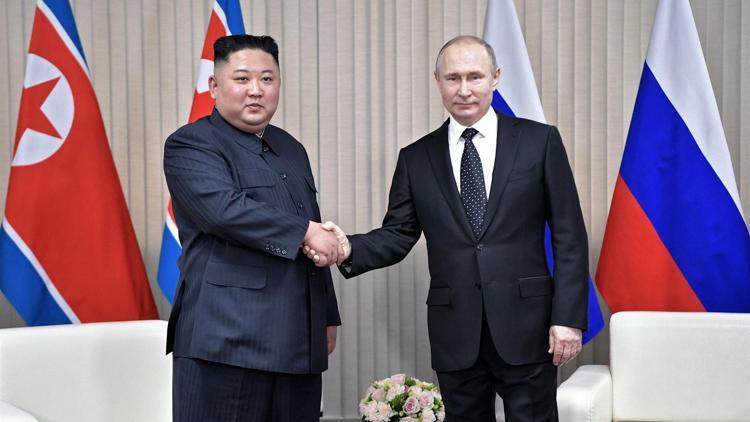 Putin ile Kim görüştü