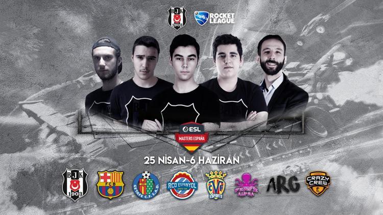 Beşiktaş Esports yeni Rocket League ekibiyle İspanya arenasında