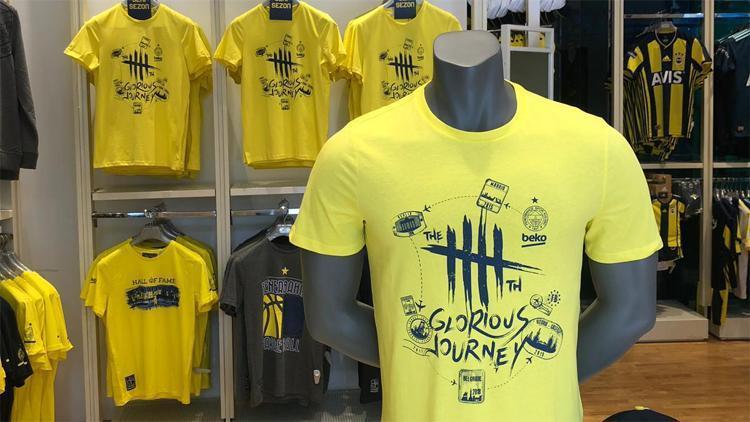 Fenerbahçenin Final-Four tişörtleri satışta
