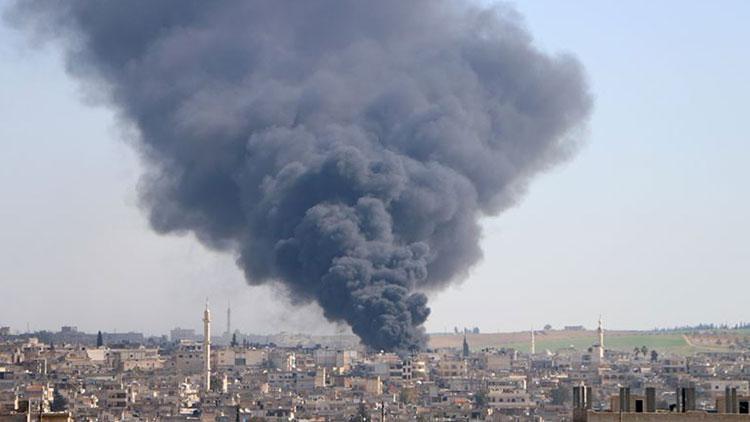 İdlib Gerginliği Azaltma Bölgesine hava saldırısı