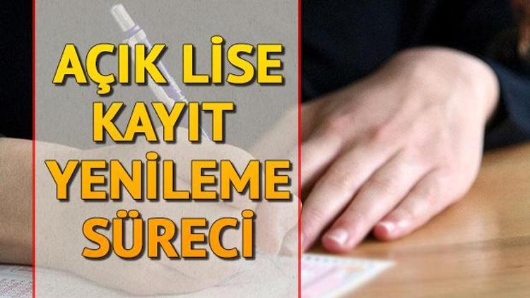 AÖL 3. dönem kayıtları ne zaman Açık lise kayıt yenileme ne zaman