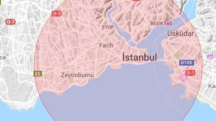 İstanbulda 1 Mayıs için havadan da önlemler alındı
