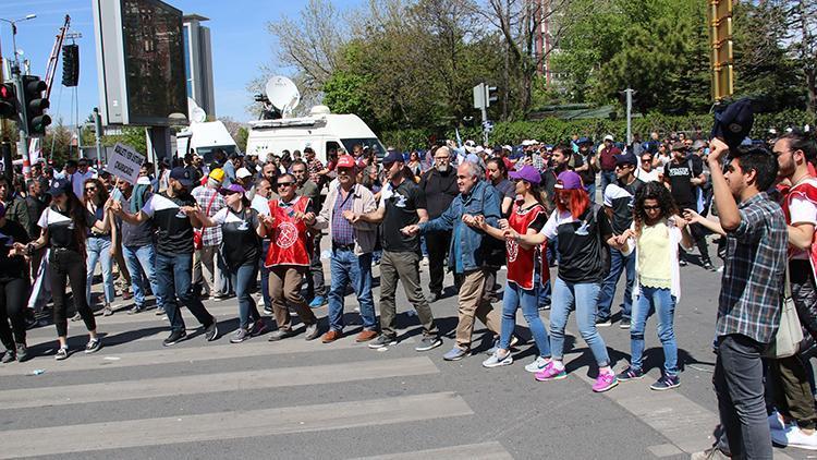 Ankarada 1 Mayıs kutlamaları sona erdi