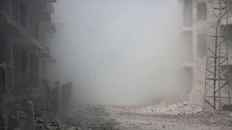 İdlib Gerginliği Azaltma Bölgesine hava saldırısı