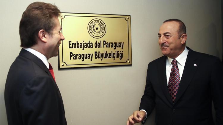 Paraguayın Ankara Büyükelçiliği açıldı