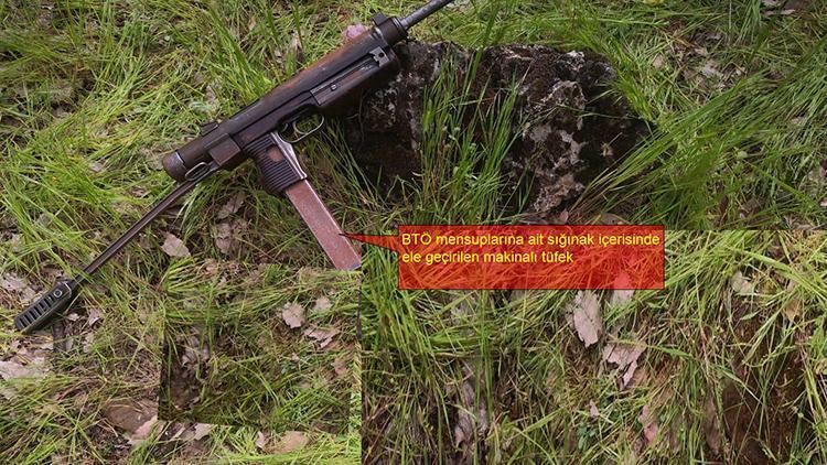 PKK operasyonunda patlayıcı, silah ve uyuşturucu ele geçirildi