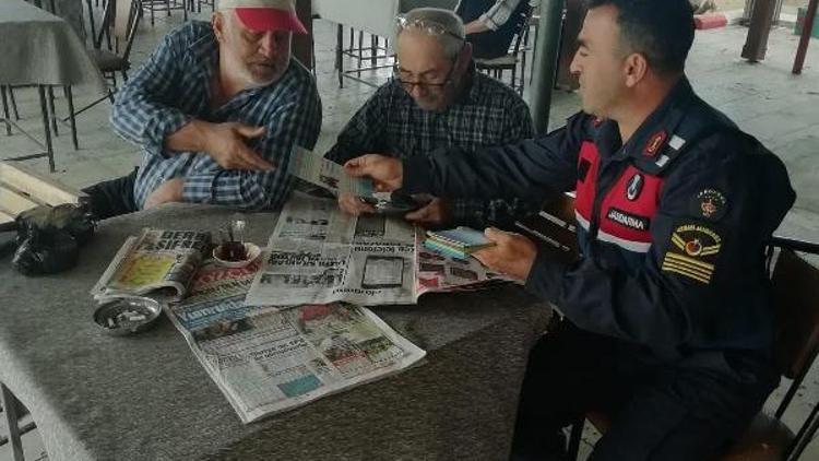 Alaşehir ve Sarıgölde traktör sürücülerine broşürlü uyarı