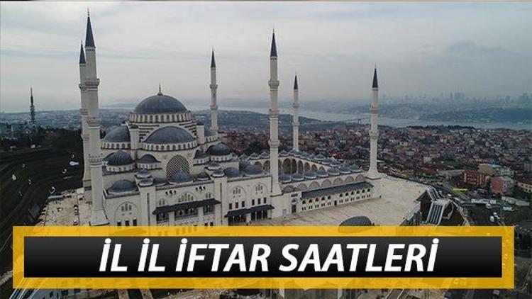 Eskişehirde iftar saat kaçta yapılacak İl il iftar saatleri (2019 imsakiye)