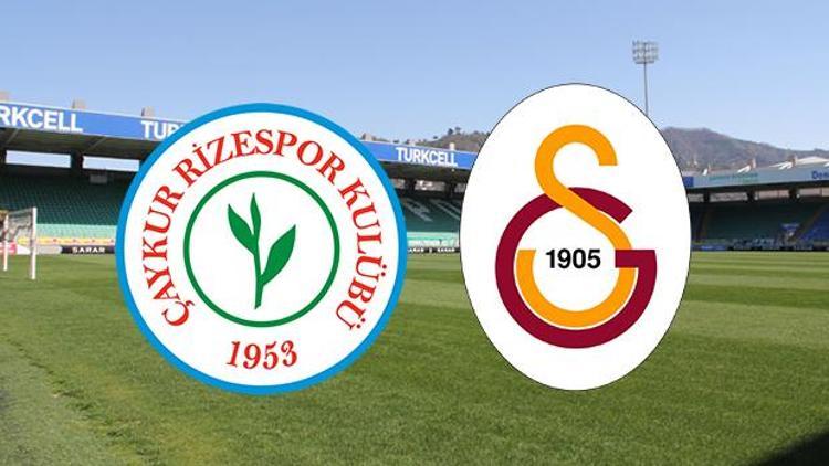 Çaykur Rizespor Galatasaray maçı ne zaman saat kaçta ve hangi kanalda