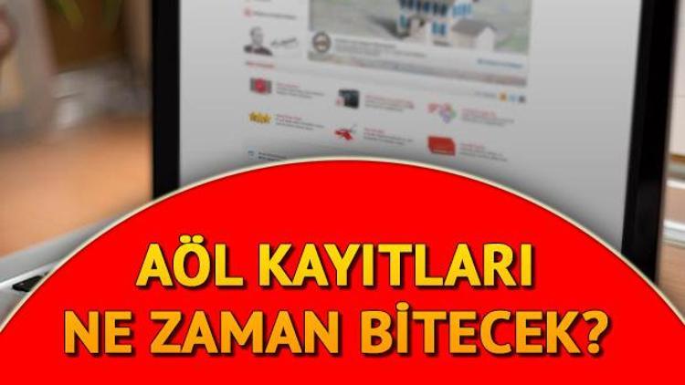 AÖL 3. dönem kayıtları ne zaman bitecek İşte açık lise kayıt yenileme ile ilgili bilgiler