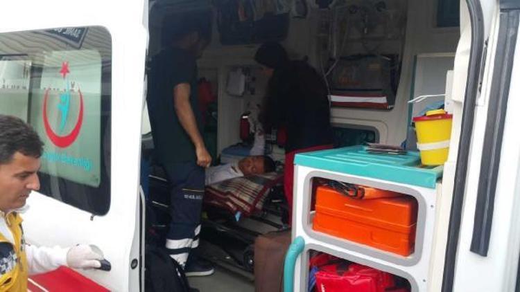 Gemide yaralanan Filipinli hastaneye kaldırıldı