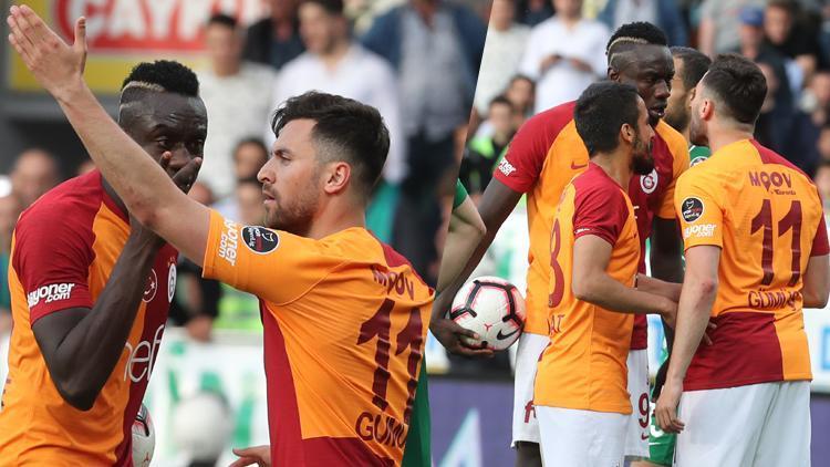 Galatasarayda penaltı krizi Kapıştılar...