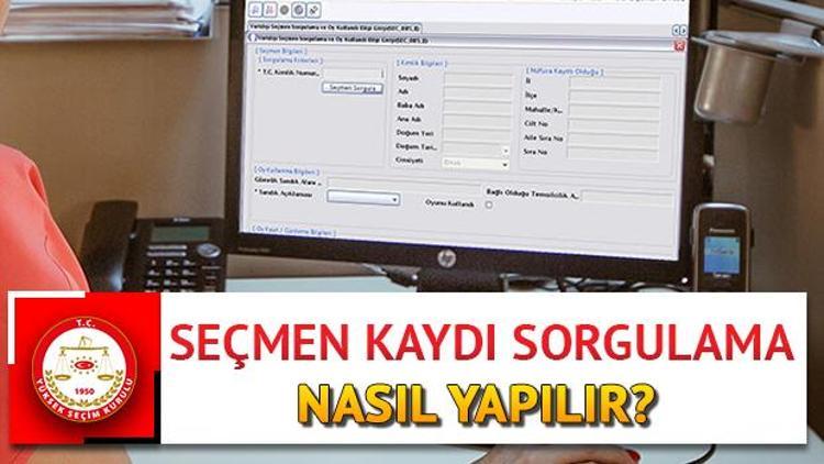 YSK seçmen kaydı sorgulama TC ve E-Devlet ile nasıl yapılır