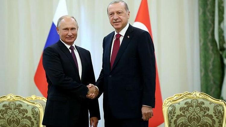 Son dakika... Cumhurbaşkanı Erdoğan, Putin ile görüştü