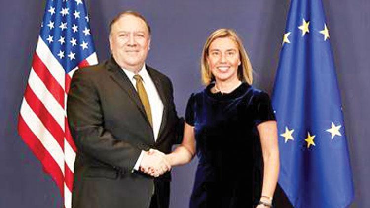 Pompeo’dan AB’ye İran ziyareti