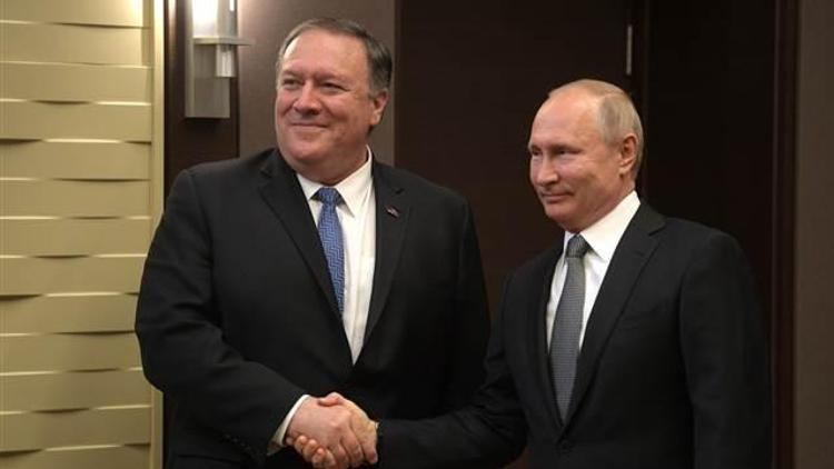 Putin, Pompeo ile uluslararası konuları görüştü