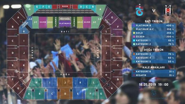 Trabzonspor-Beşiktaş biletleri satışta