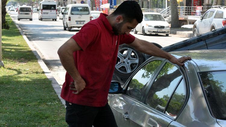 Lüks otomobili teste çıkaran tamirci kaza yapıp şoka girdi