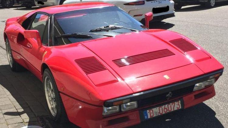 Ferrarinin nostaljik arabası test sürüşü sırasında çalındı