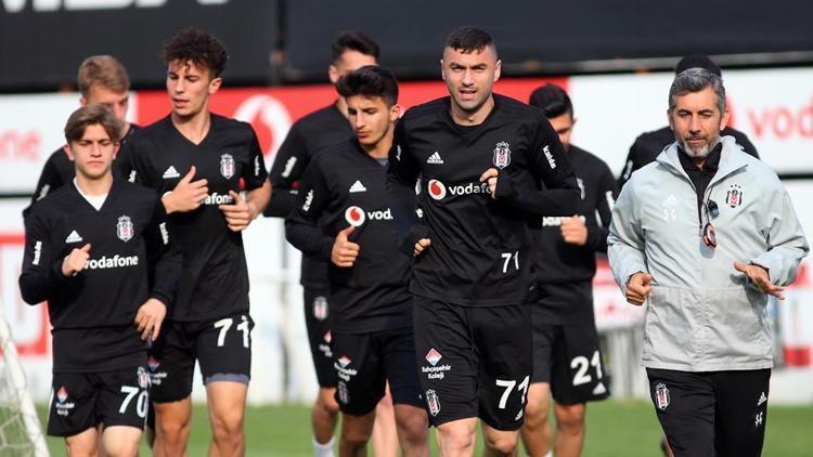 Beşiktaşta Trabzonspor maçı hazırlıkları başladı