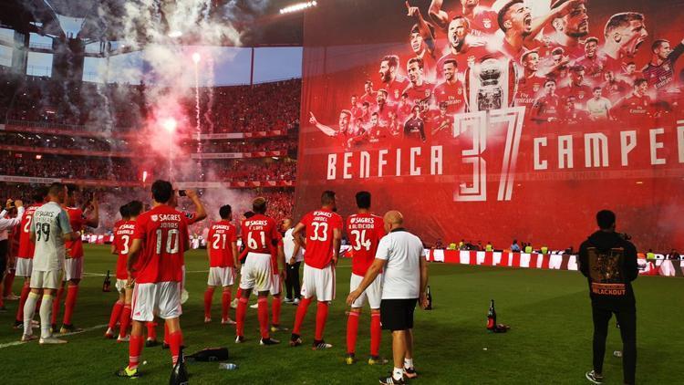 Portekizde şampiyon Benfica