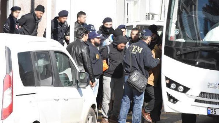 Reina saldırısı sonrası İzmirde açılan 22 sanıklı davaya devam edildi