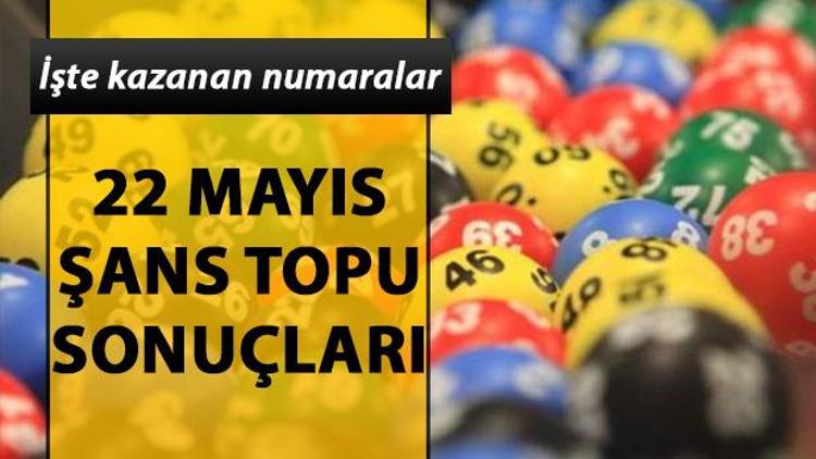 Şans Topunda 780 bin TLlik ikramiye | 22 Mayıs Milli Piyango Şans Topu çekiliş sonuçları