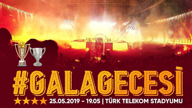 Galatasaraydan şampiyonluk kutlaması açıklaması İşte tarih ve saat...