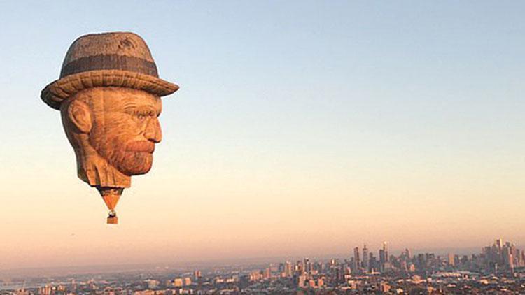 Van Gogh’dan kuş bakışı Melbourne