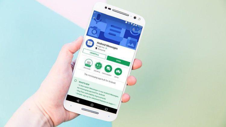 Android Mesajlar uygulaması 500 milyonu devirdi