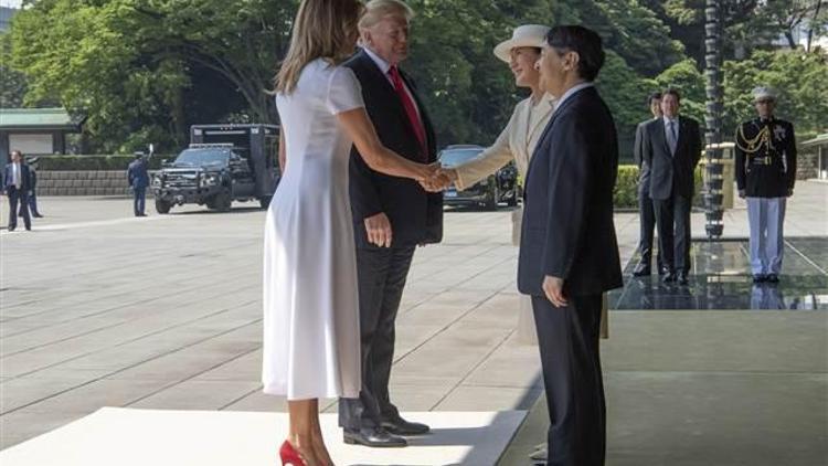 ABD Başkanı Trump Japonya İmparatoru ile görüştü