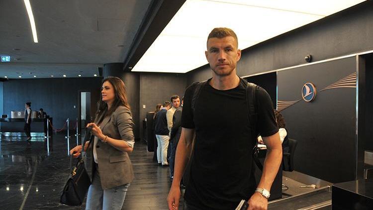 Son dakika: Edin Dzeko, İstanbulda Fenerbahçe için mi geldi