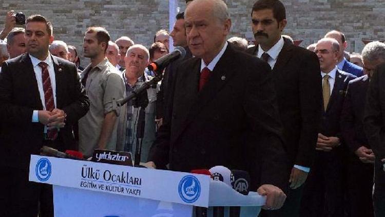 Bahçeli: Türk milleti ortak paydasında birleşip, zulme göz açtırmayacağız