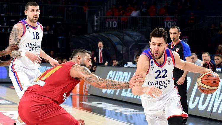 Anadolu Efes - Galatasaray eşleşmesinde tüm maçlar Sinan Erdemde