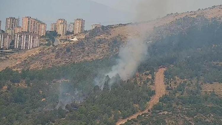 İzmirde ormanda çıkan yangın söndürüldü, yakan aranıyor