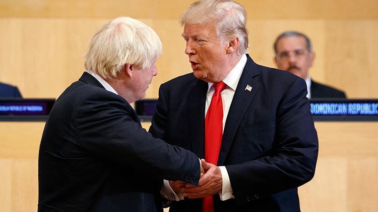 ABD Başkanı Trump’tan Boris Johnson’a destek