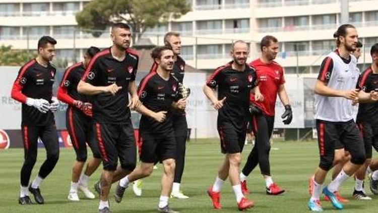 A Milli Futbol Takımımız, Fransa/İzlanda hazırlıklarını sürdürdü