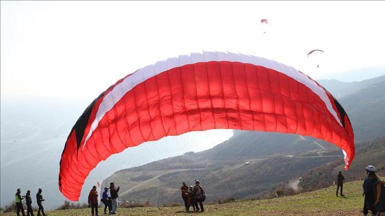 Bayram tatilini gökyüzüne dokunarak geçiriyorlar