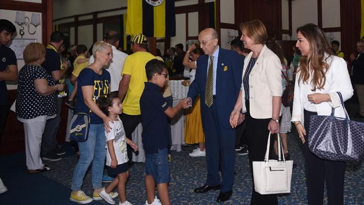 Fenerbahçede bayramlaşma töreni yapıldı