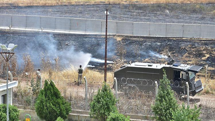 Suriye’de çıkan yangın Türkiye’ye sıçradı