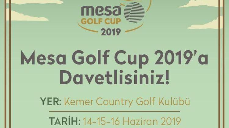 Mesa Golf Cup Turnuvası başlıyor