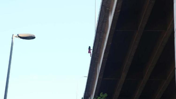 15 Temmuz Şehitler Köprüsünde intihar girişimi